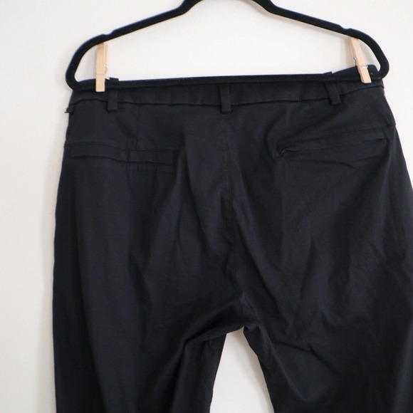 Lululemon Men's 34 Commission Pant Classic Swift Cotton M5440S Black - Picture 9 of 11